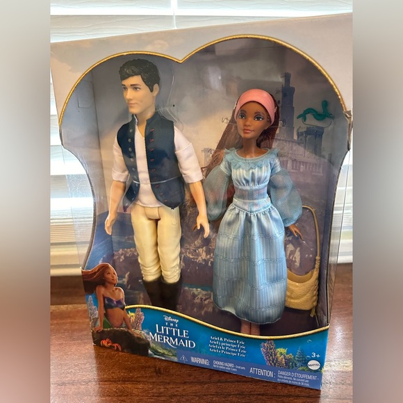 Toys | Disney The Little Mermaid Ariel Prince Eric Fashion Dolls And ...